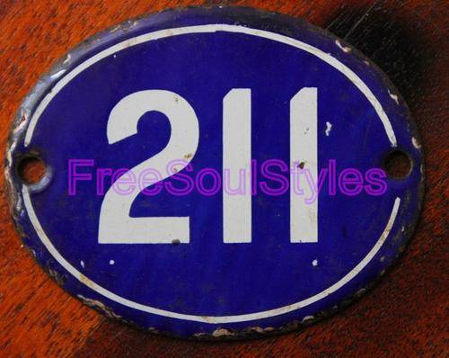 Amazing Historical House Numbers from District 6