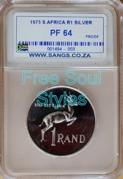 1975 Silver R1 SANGS Graded PF 64