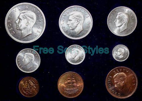 1952 SA Mint Short Proof Set