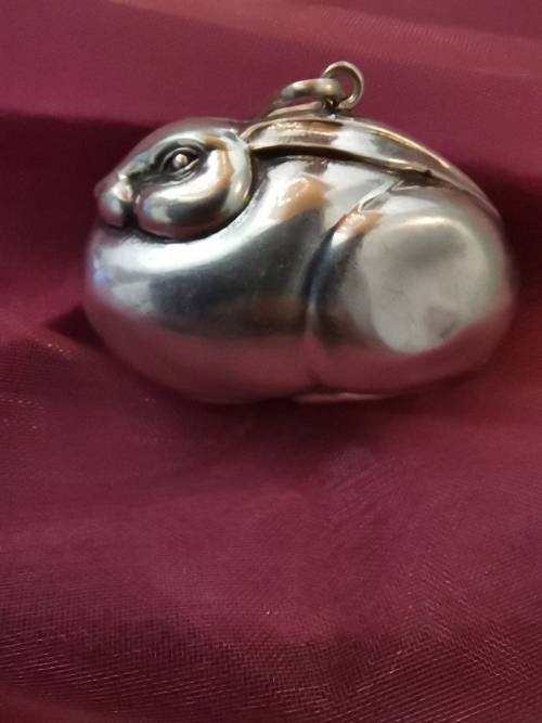Sterling Silver Bunny pendant