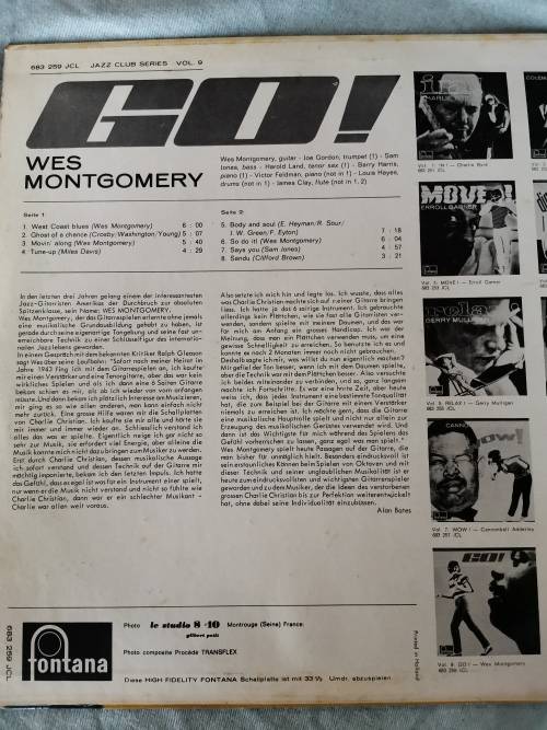 Wes Montgomery Vinyl