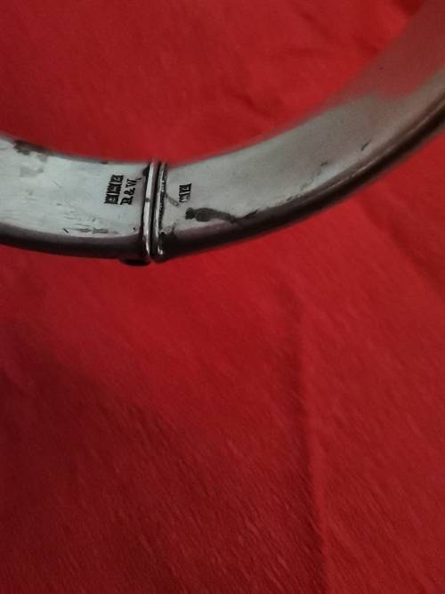 Vintage Silver hallmark bangle