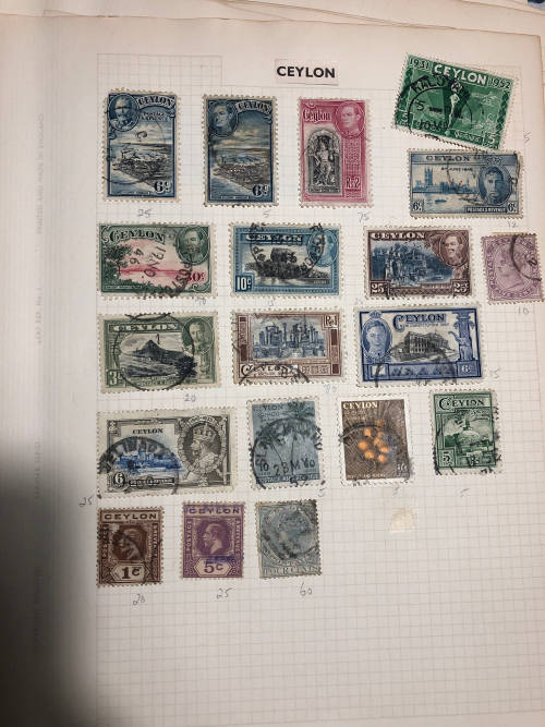 Ceylon Stamps