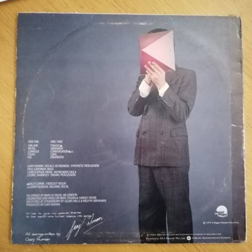 Gary Numan - The Pleasure Principle LP/Album (1979 SA press) VG/VG