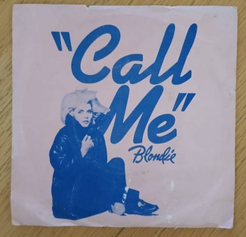 Blondie - Call Me 7`/Single (1980 UK import) VG+/VG