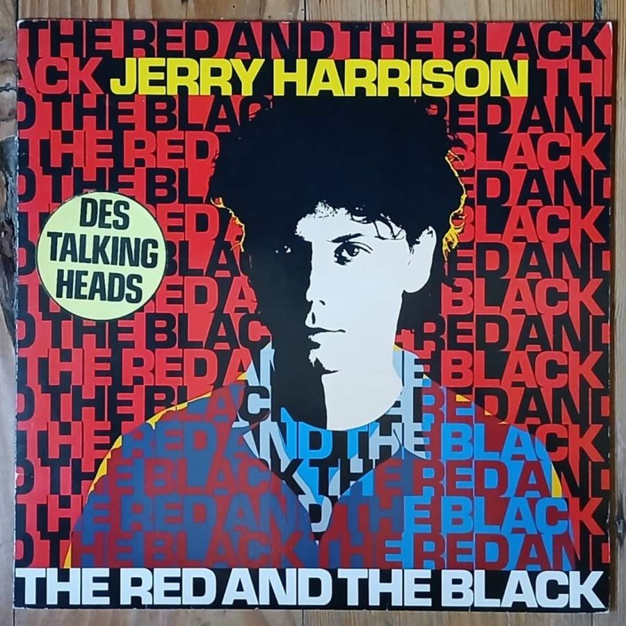 Jerry Harrison - The Red & the Black LP/Album (1981 European import) VG+/VG+ [ex-Talking Heads]