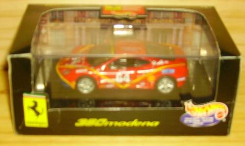 Ferrari 360 Challenge Modena RAdams #64 1/43 Mattel NEW+boxed  #4122 instant wheels