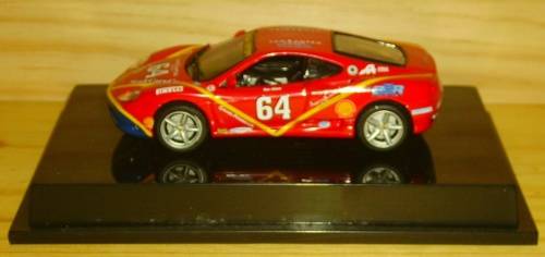 Ferrari 360 Challenge Modena RAdams #64 1/43 Mattel NEW+boxed  #4122 instant wheels
