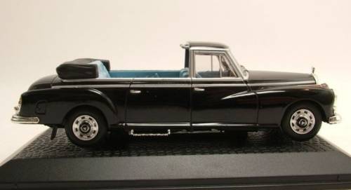 Mercedes-Benz 300d Landaulet (W189) 1963 black 1/43 Norev NEW+boxed  #4199 instant wheels