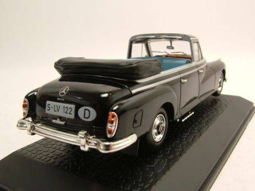 Mercedes-Benz 300d Landaulet (W189) 1963 black 1/43 Norev NEW+boxed  #4199 instant wheels