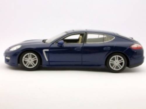 Porsche Panamera Turbo 2009 blue-met 1/18 Maisto NEW+boxed  #8952 instant wheels