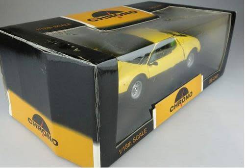 Ferrari 512 BB 1976 yellow 1/18 Chrono NEW+boxed  #8043 instant wheels
