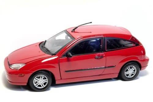 Ford Focus ZX 3 2002 red 1/18 Premium Edtns NEW FREE shipping ex SA stock #8908 instant wheels
