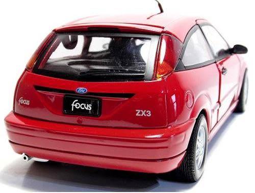 Ford Focus ZX 3 2002 red 1/18 Premium Edtns NEW FREE shipping ex SA stock #8908 instant wheels