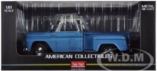 Chevrolet C-10 Stepside Pick-Up 1965 ltblue SunStar NEW FREEdelivery #8961 instant 20% rebate INSIDE