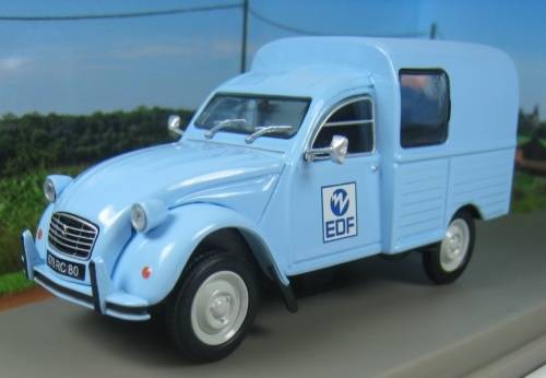 Citroen 2CV AKS 400 EDF 1974 1/43 IXO NEW+boxed  #4365 instant wheels