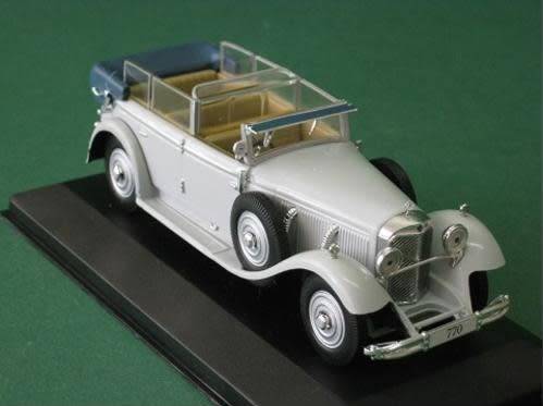 Grand Mercedes 770 F Convertible 1932 1/43 IXO NEW+boxed  #4713 instant wheels