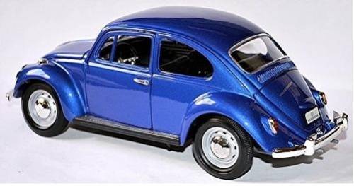 VW Beetle 1200 1967, blue-met, NEW+boxed, FREE DELIVERY ex SA stock #8979 instant wheels