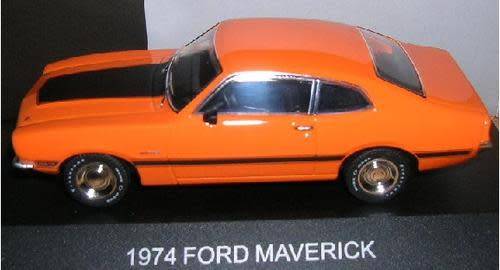 Ford Maverick GT 1974 orange 1/43 PremiumX NEW+boxed  #4868 instant wheels