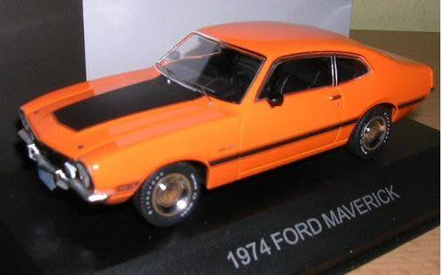 Ford Maverick GT 1974 orange 1/43 PremiumX NEW+boxed  #4868 instant wheels