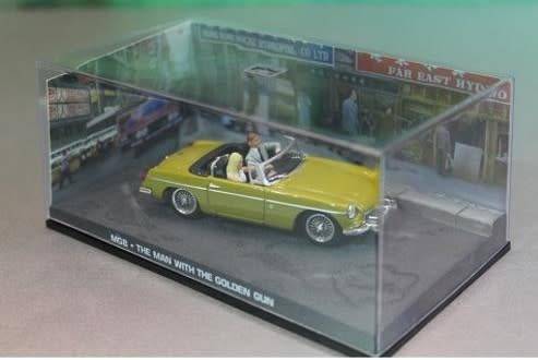 MGB JBond 007 Golden Gun 1/43 IXO NEW+boxed  #4705 instant wheels