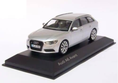 Audi A6 Avant 2004 silver 1/43 Minichamps NEW+boxed  #4955 instant wheels