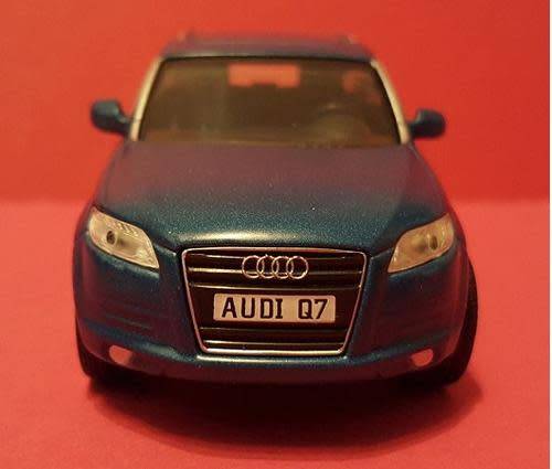 Audi Q7 2005-2015 blue 1/43 IXO NEWinBlister  #4634 instant wheels