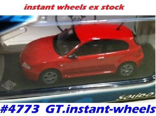 ALFA ROMEO 147 GTA red 1/43 SOLIDO NEW+boxed FREE delivery #4773 instant wheels