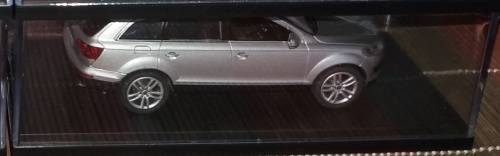 Audi Q7 (4.2) 2007 silver 1/43 Schuco NEW+showcased FREE Delivery #4483 instant wheels
