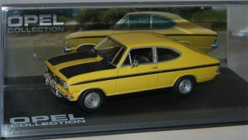 Opel Kadett B Coupe 1965/73 yellow 1/43 IXO NEW+boxed  #4494 instant wheels