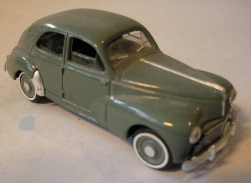 Peugeot 203 1955 green 1/43 Solido NEW+showcased  #4525 instant wheels