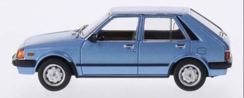 Mazda 323 4-door+hatchback 1982 blue-met Whitebox NEW+boxed FREE delivery #4780 instant wheels