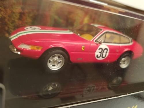 Ferrari 365 GTB/4 red 1968 Daytona Racing 1/43 NEW+showcased  #5195 instant wheels