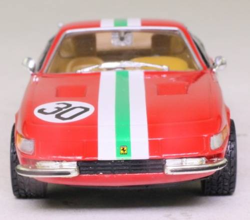 Ferrari 365 GTB/4 red 1968 Daytona Racing 1/43 NEW+showcased  #5195 instant wheels