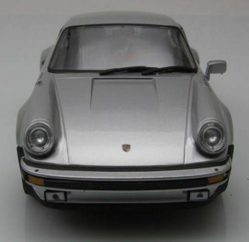 Porsche 911 Turbo 3.0 1974 silver 1/24 Welly NEW+boxed  #2198 instant wheels