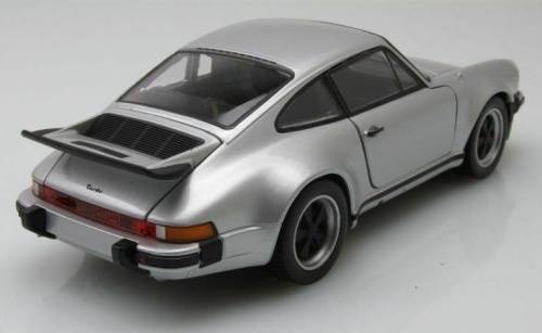 Porsche 911 Turbo 3.0 1974 silver 1/24 Welly NEW+boxed  #2198 instant wheels