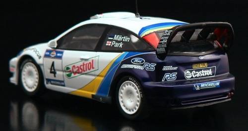 Ford Focus WRC Acropolis Rally 2003 1/43 IXO NEW+showcased  #5247 instant wheels