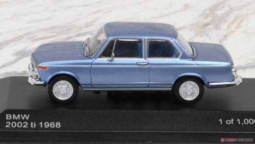 BMW 2002ti 1968 blue-met Whitebox NEW+boxed FREE Delivery #5273 instant wheels