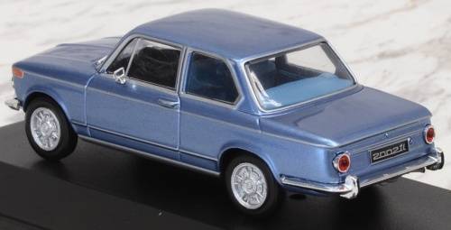 BMW 2002ti 1968 blue-met Whitebox NEW+boxed FREE Delivery #5273 instant wheels