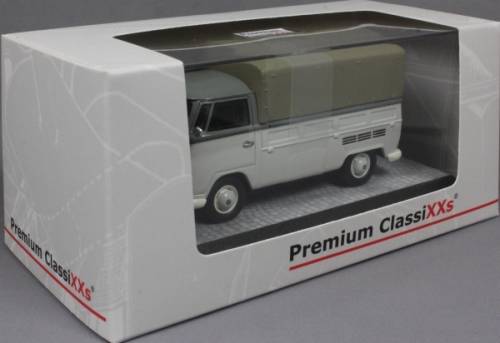 Volkswagen T1 Pick-up +rem.tarpaulin 1962 1/43 PremiumClassiXX NEW+boxed #5276 instant wheels