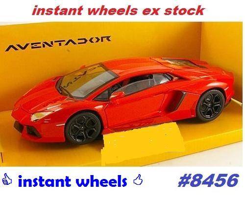 Lamborghini Aventador LP700-4 red met 2011 MondoMtrs NEW+boxed FREE delivery #8456 instant wheels