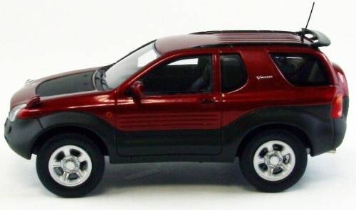 Isuzu vehicross v-cross 1997 red-met 1:43 EBBRO NEW+showcased  #5297 instant wheels