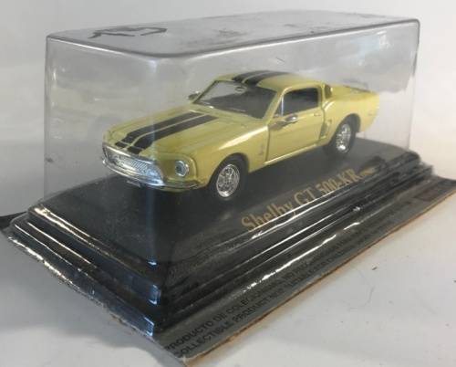 Shelby GT500 KR 1968 yellow Yatming 1:43 NEW+boxed  #5301 instant wheels