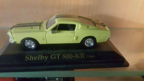 Shelby GT500 KR 1968 yellow Yatming 1:43 NEW+boxed  #5301 instant wheels