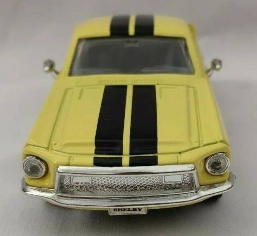 Shelby GT500 KR 1968 yellow Yatming 1:43 NEW+boxed  #5301 instant wheels