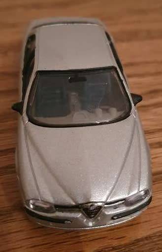 Alfa Romeo 156 2003 silver 1/43 Bburago/IT NEW+boxed  #5310 instant wheels