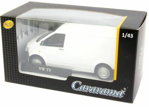 Volkswagen T5 Panelvan 2009 white 1/43 Cararama NEW+boxed  #5312 instant wheels