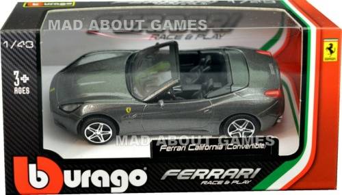 Ferrari California convertible 2015 grey-met 1:43 NEW+boxed  #5314 instant wheels