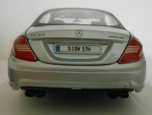 Mercedes-Benz CL63 AMG Coupe (C216) 2016 silver 1/24 NEW+boxed  #2228 instant wheels