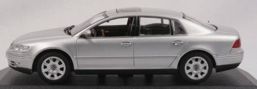 Volkswagen Phaeton 2007 silver 1/43 Minichamps NEW+boxed  #4170 instant wheels